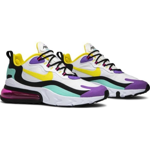 Nike Women’s Air Max React Geometric Abstract Shoes - Size 10 - Picture 1 of 8